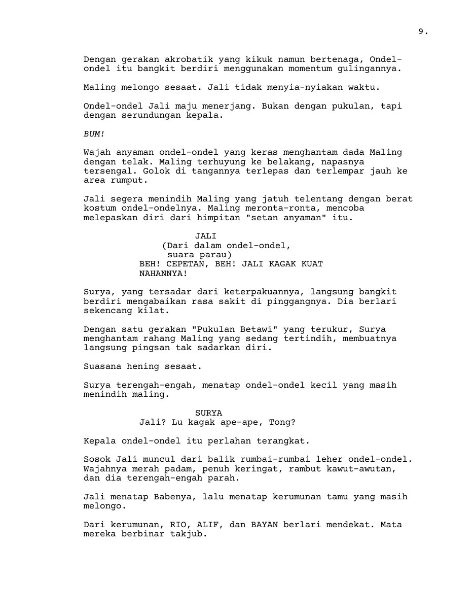 From the script 3